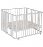 Детский манеж-кроватка Geuther Lucilee 94,5х102 — белый 04