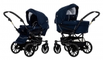 Коляска 2 в 1 Emmaljunga Edge Duo Combi Competition (шасси Duo S Competition) — Navy