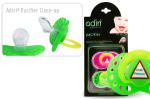 Пустышка Adiri Logo Pacifiers (2 шт), размер 2, 6-18 мес.