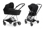 Коляска 2 в 1 Cybex MIOS (шасси Chrome) — Stardust Black