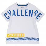 Футболка Chicco Challenge для мальчика — Белый, р.110