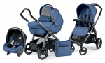 Коляска 3 в 1 Peg Perego Book S XL Set Modular (шасси Jet) — Mod Bluette
