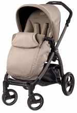 Прогулочная коляска Peg Perego Book S Pop Up Completo (шасси Jet) — Cream