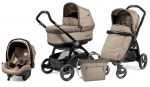 Коляска 3 в 1 Peg Perego Book Plus Pop Up Set Modular — Team Cream