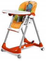Стульчик для кормления Peg Perego Prima Pappa Diner — Hippo Arancio