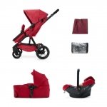 Коляска 3 в 1 Concord Wanderer Mobility Set — Ruby Red