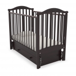 Детская кроватка Gandilyan (Гандылян) Людмила (маятник) — Махагон