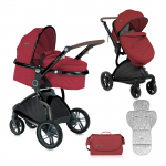 Коляска-трансформер LORELLI Lumina — Красный / Red 1865