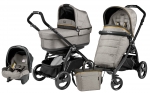 Коляска 3 в 1 Peg Perego Book Plus Pop Up Set Modular — Luxe Grey