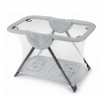 Детский манеж Cam Brevettato — 262 серый с медвежонком