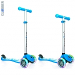 Самокат GLOBBER PRIMO Fantasy с 3 светящимися колесами — SMILING Sky Blue