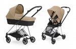 Коляска 2 в 1 Cybex MIOS (шасси Chrome) — Cashmere Beige