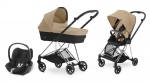 Коляска 3 в 1 Cybex MIOS (шасси Chrome) — Cashmere Beige