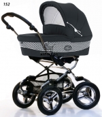 Коляска для новорожденных Bebecar Stylo AT Chrome — 152