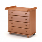 Пеленальный комод Gandilyan (Гандылян) Аистенок — Вишня