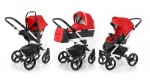 Коляска 3 в 1 Esspero Tour Alu (шасси White) — Red