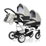 Коляска-люлька для двойни Esspero Duetto (шасси White) — Light Chek